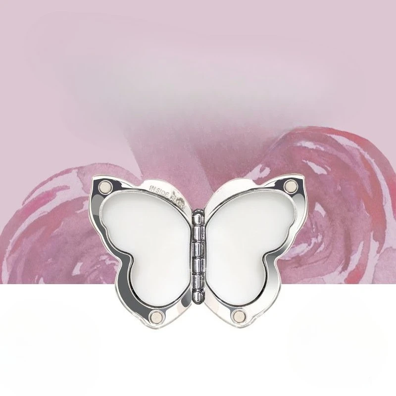 Solid perfume balm - light fragrance, butterfly design, compact & portable, personal body fragrance (faux)