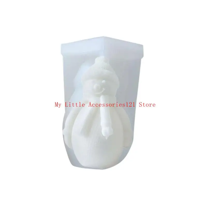 

Christmas Resin Mould Snowman Scented Silicone Molds Santa Aromatherapys Resin Molds Home Party Decors