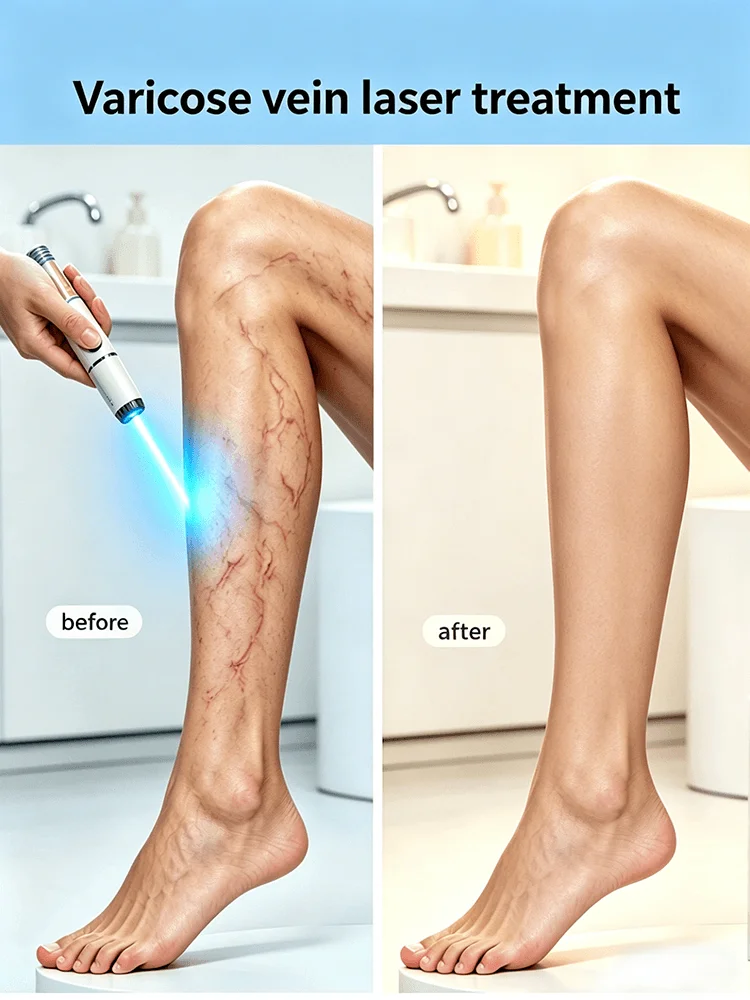 

2-in-1 Vein Blue Light Tool 2026 Hot Sale Handheld Vessel Care Pen Leg Care Tool Improve Body Circulation Relieve Leg Discomfort