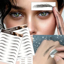 Waterproof 4D Eyebrow Stickers - Long Lasting, Natural-Looking, and Easy to Apply Cosmetics