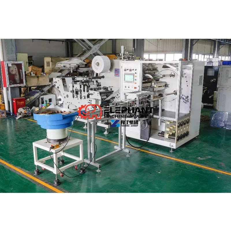 Automatic Turret Label Slitting Machine, Integrated Rotary Die-Cutting Equipment for Self-Adhesive Sticker Label Roll Processing