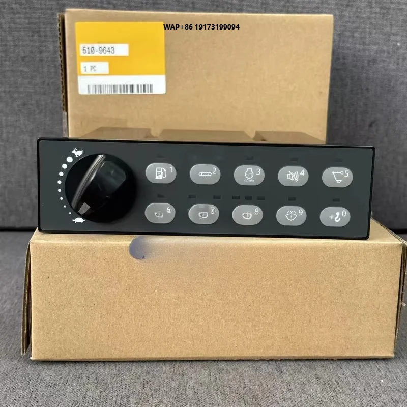 Excavator Parts 312D2 320E 320D2GC 323D2 326D2 320F 324E 330F 336F 349F Throttle Control Panel 510-9643 5109643