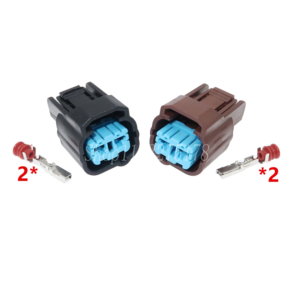 1 Set 2 Pin 6189-0552 6189-0593 Automotive Transmission Connector Car Plug Sensor Socket For Honda