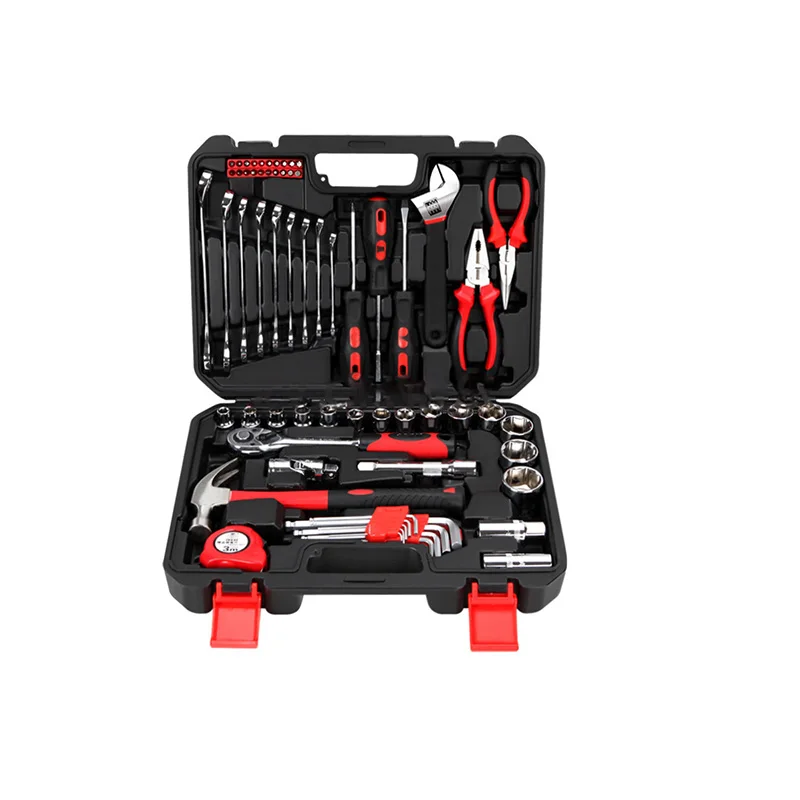 Professional repair vehicle tool set 65 pieces with toolbox