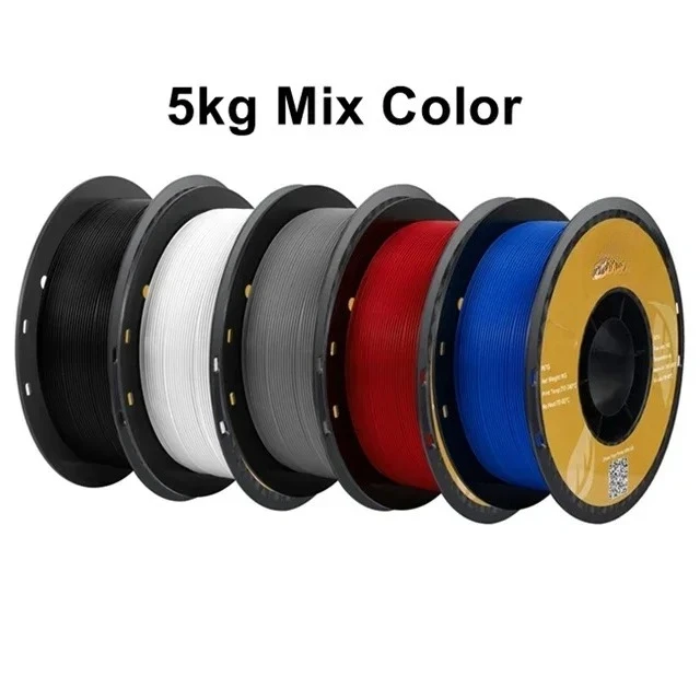 Standard 1kg/roll 3D Printing Filaments Mix Color Local Shipping Top PLA Filament 1.75mm 5/10KG pla Plastic For 3D Printer