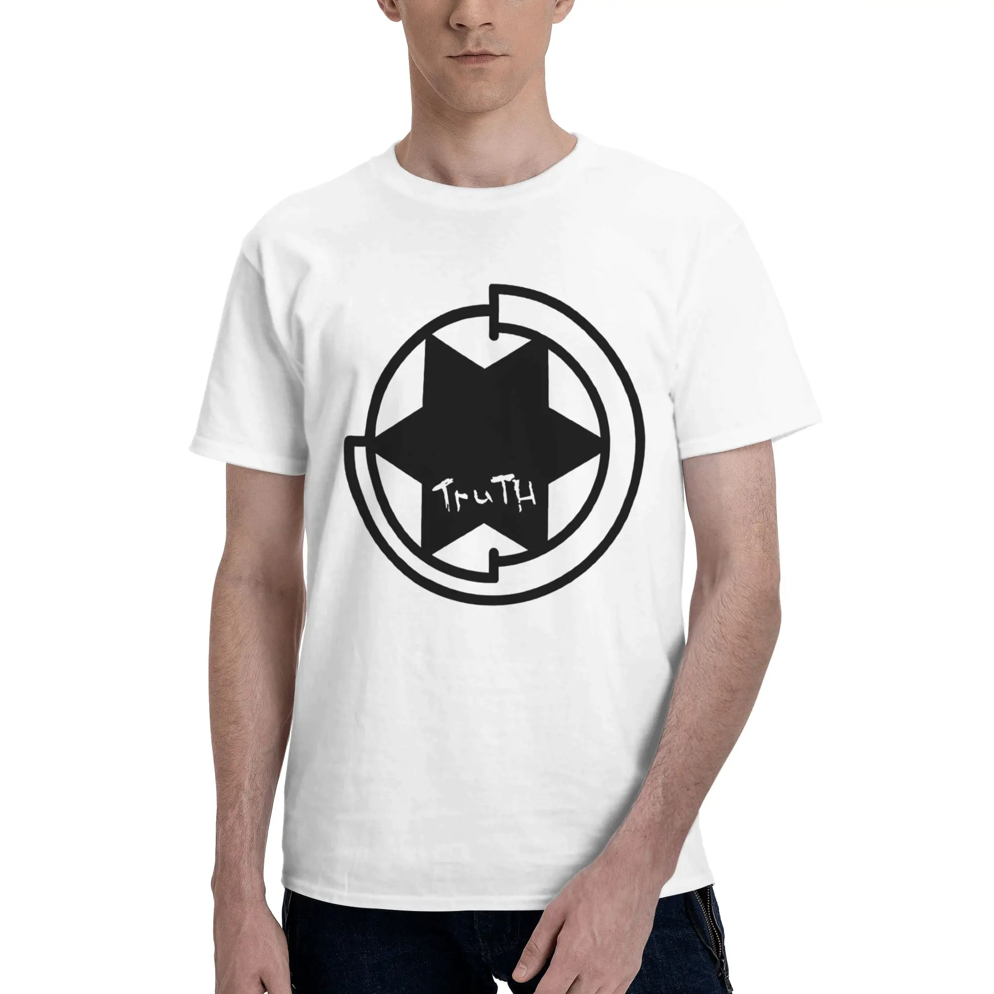Silo Holston Sheriff Badge  Men T Shirts Silo Funny Tee Shirt Short Sleeve Crew Neck Pure Cotton New Arrival Clothing T-Shirt