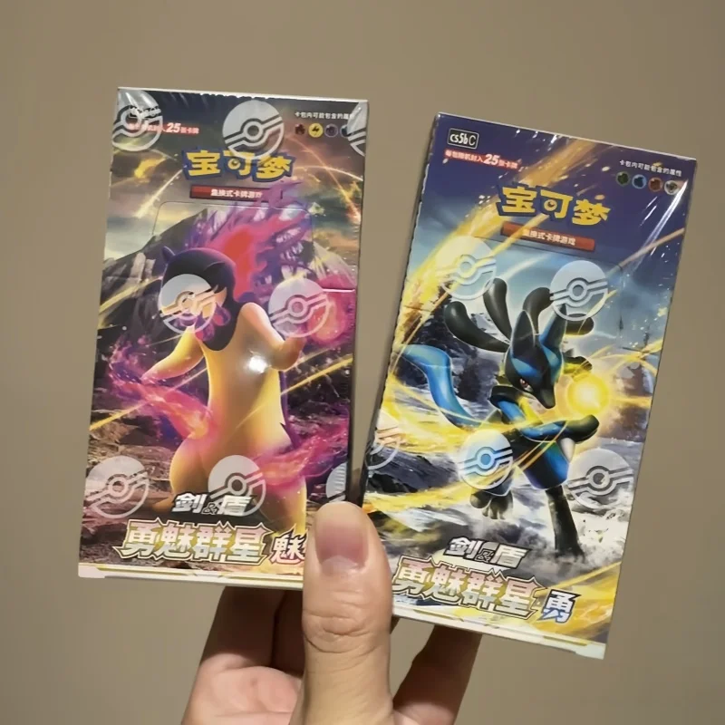 tarjeta-ptcg-coleccionable-pokemon-china-original-70-estrellas-encantadoras-corajosas-paquete-de-refuerzo-de-grupo-caja-de-construccion-regalo-de-cumpleanos