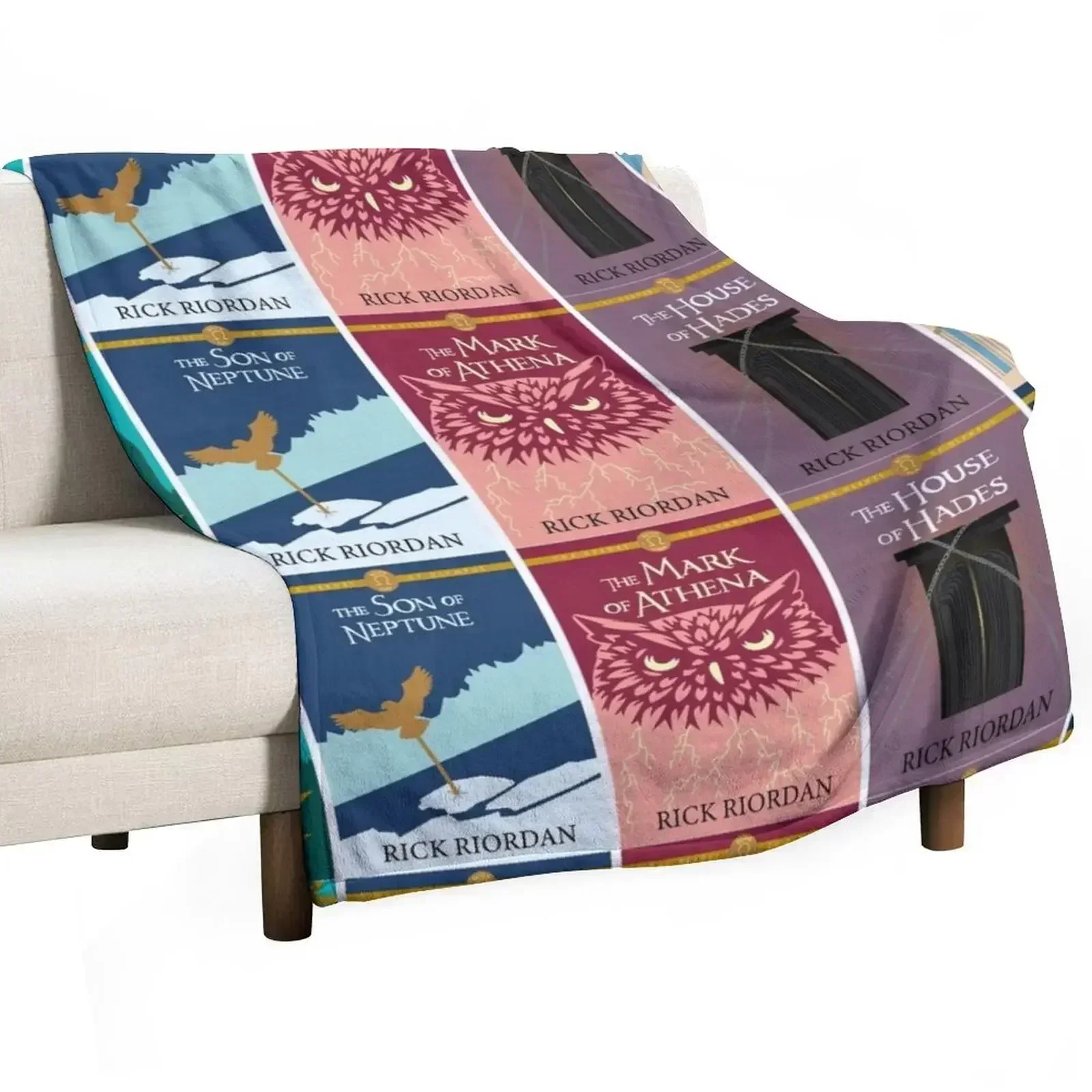 heroes of olympus pack Throw Blanket funny gift Blankets For Bed Blankets