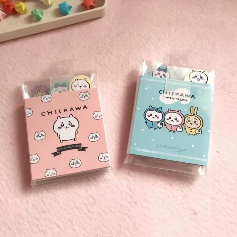 かわいいちいかわ漫画かわいい付箋和風ギカワメッセージブックは破れる文房具メモパッドオフィスアクセサリー