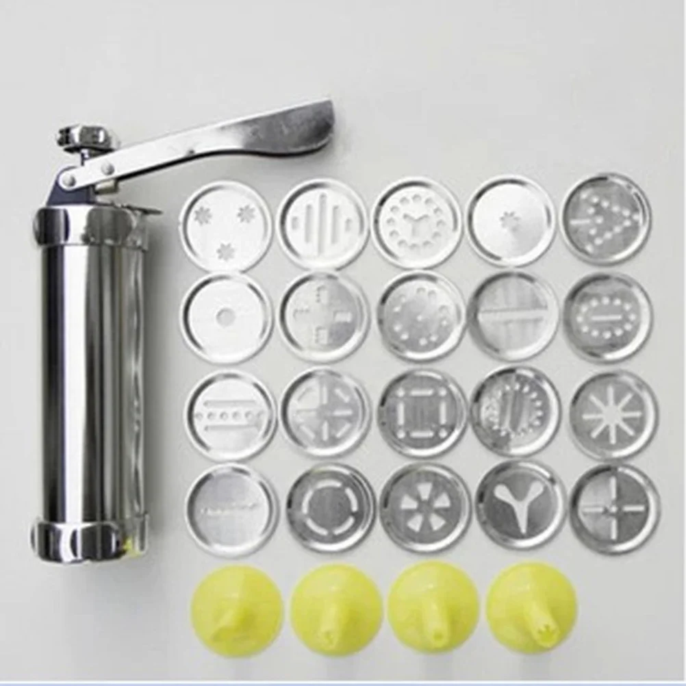 

Biscuit Machine Pastry Socket Press for Injection Device Fritters Bakeware Cookies Stencils Mold Bag Nozzles