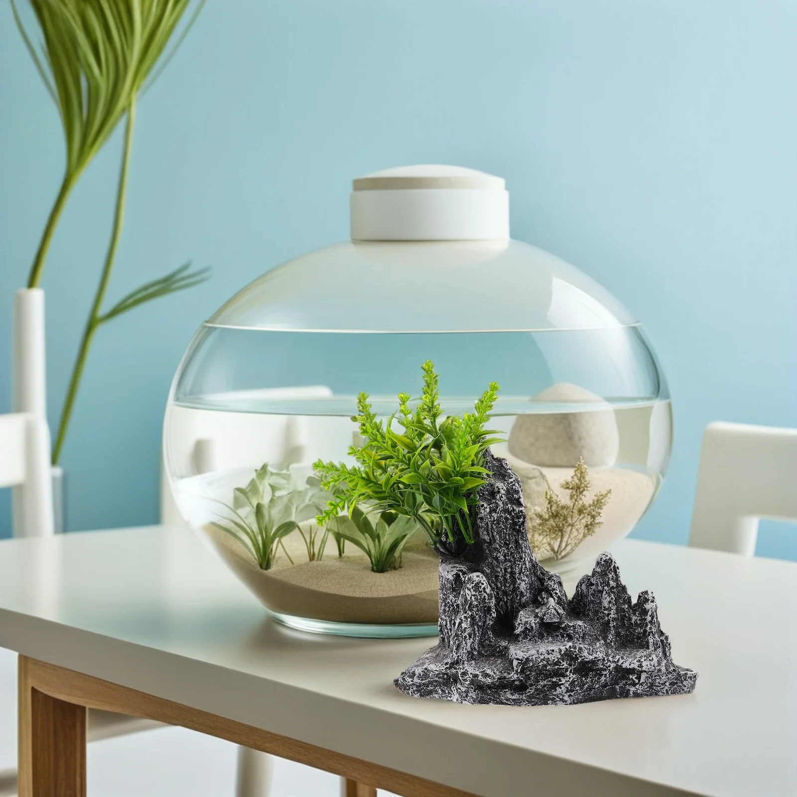 

Aquarium Landscape Stone Fish Tank Mountain Rocks Decoration Artificial Rock Ornament For Miniature Aquarium Lightweight Easy