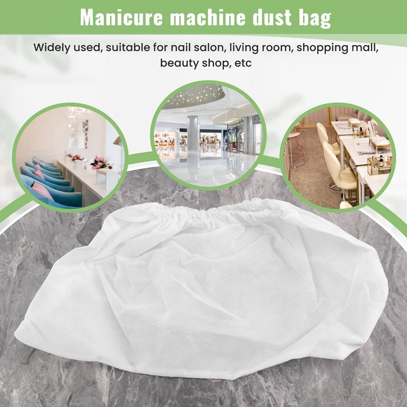 Nail Dust Bag Polish Vacuum Cleaner Replacement Bags For Manicure Gel Dust Collector Suction Machine Bags
