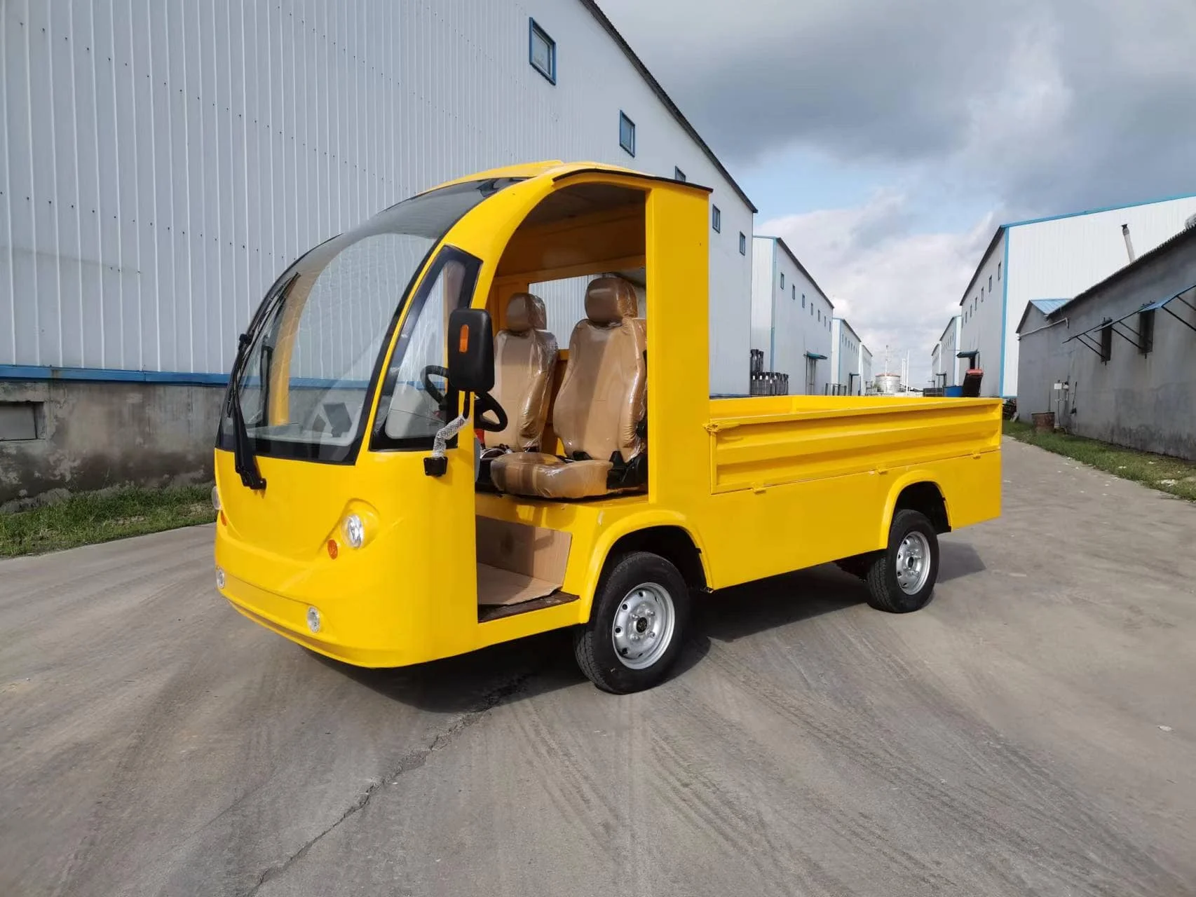 شاحنة صغيرة كهربائية شاحنات محرك اليد اليمنى رخيصة محرك اليد اليمنى شاحنات الغولف الكهربائية