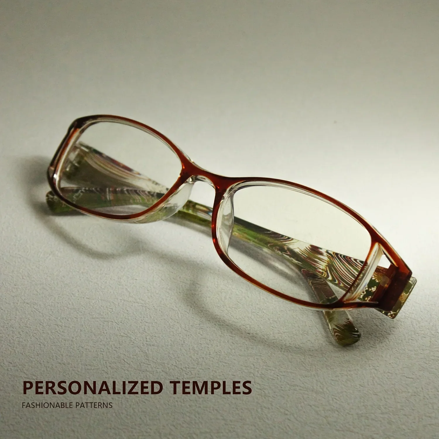 1/4 Stück rechteckige Lesebrille mit einzigartigem Muster, modisch und elegant, für Presbyopie, für Damen und Herren – Detail 1