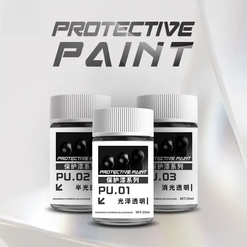 Low Corrosive Nitro Oil Based Paint Military Model Figurines Board Games Coloring Transparent Glossy/Matte Protective Paint