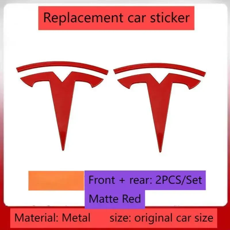 2Front Rear matteRed