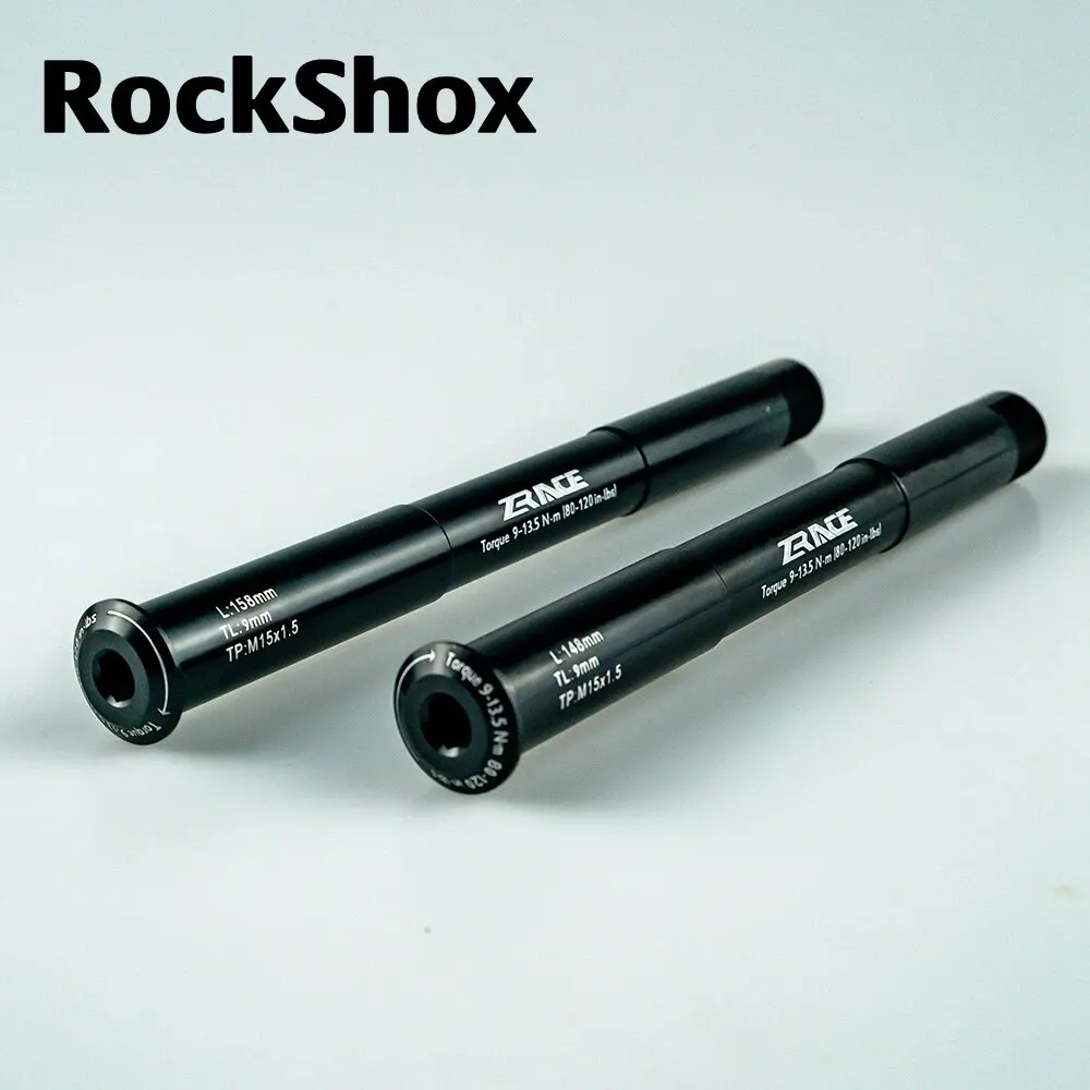 ZRACE MTB Fork QR15x100 / QR15x110 Thru Axle Lever Accessories for ROCKSHOX / FOX 35g, 15x100 15x110 QR15 15*100 15*110