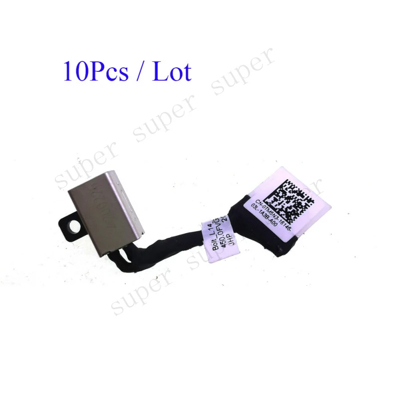 

S+ 10Pcs DC Power Input Jack Cable Charging Port For Dell Latitude 3400 3500 0TM5N3
