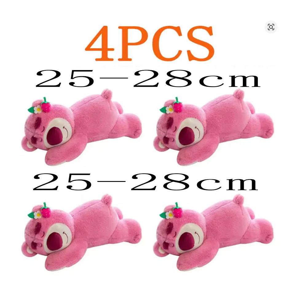 

Плюшевая подушка-медведь Лотсо из мультфильма Disney Toy Story 2026, в виде клубничного дивана, мягкая игрушка для детей, девочек, друзей, на праздники и дни рождения #