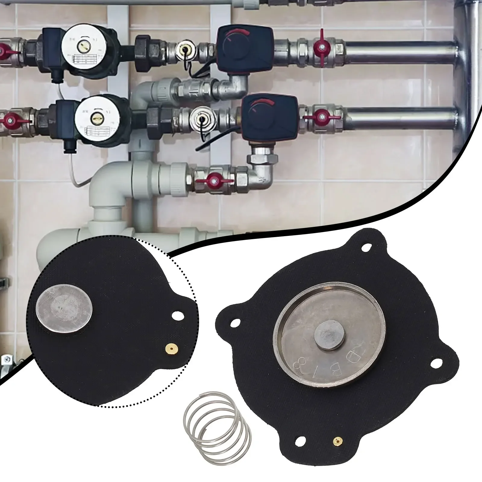 

Maintain Peak Performance of Your For Mecair Pulse Valve DB18 Diaphragm Repair Kit for VNP408 VEM208 Long lasting Durability