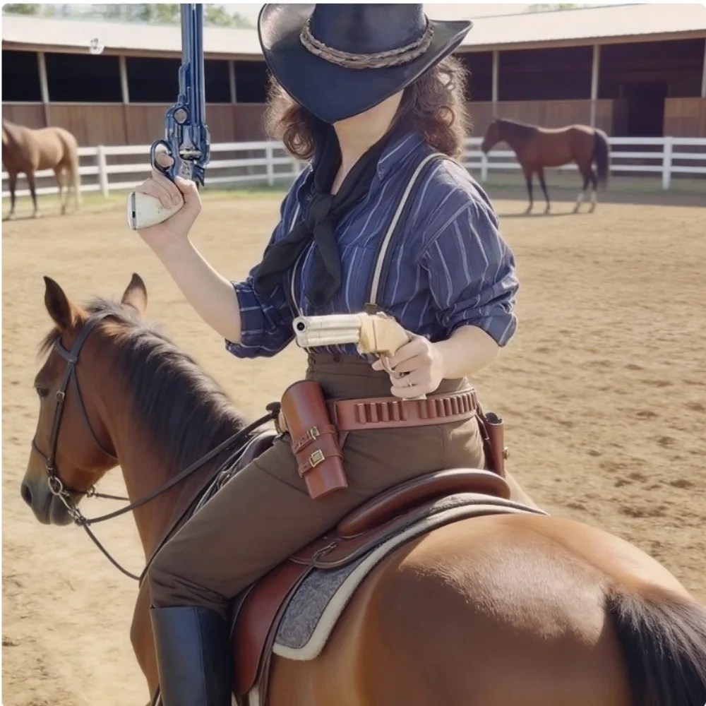 

Костюм Артура с поясом для пистолета для Хэллоуина, косплея, в стиле вестерн