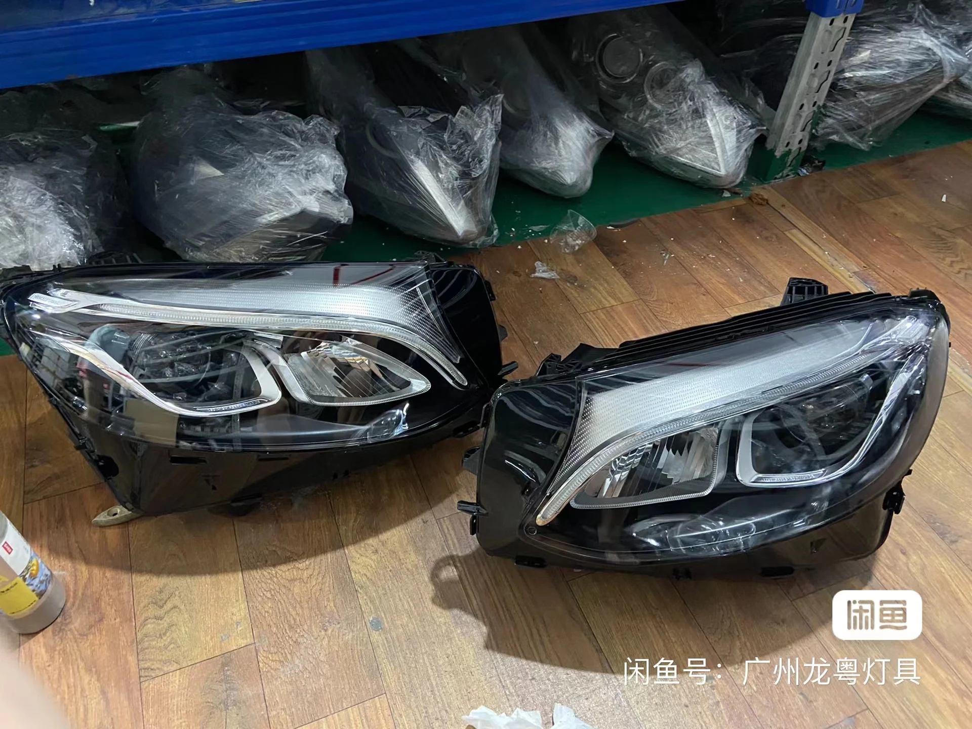 Suitable For Mercedes-Benz GLC253 Headlight Full LED Chassis Front Headlight 16-19year