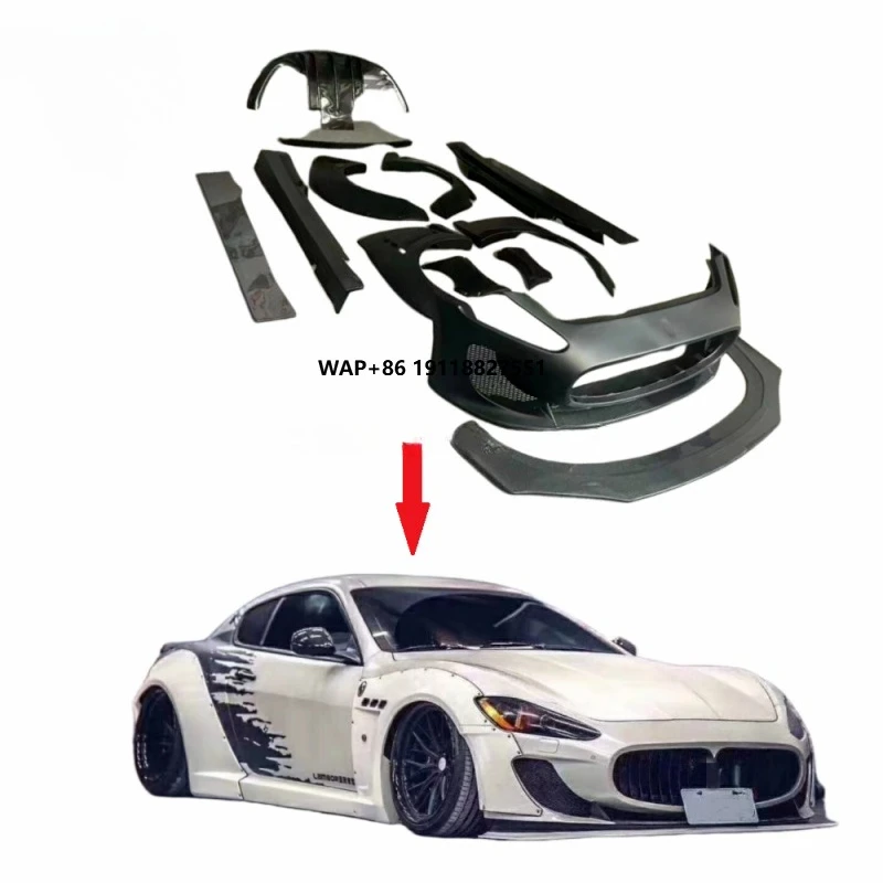 

LB Wide Style Side Skirts Body Kit for GT Gran Turismo Fender Flares Bumpers Spoiler for GT GTS