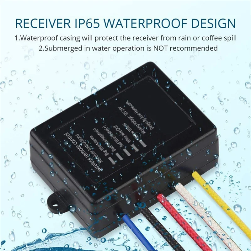 

12/24V Universal Winch Remote Control Switch Kit Electric Wireless For Jeep ATV SUV Truck Versatile