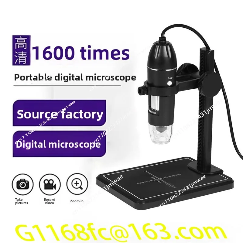 X4D 3-in-1 1000x Electronic Phone Microscope