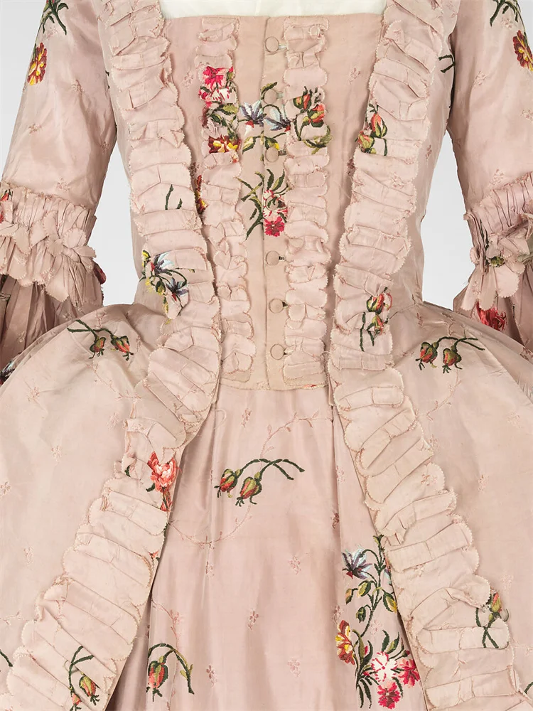 18th Century  Rococo Marie Antoinette  Dress Georgian Era Dresses Renaissance Duchess Costume