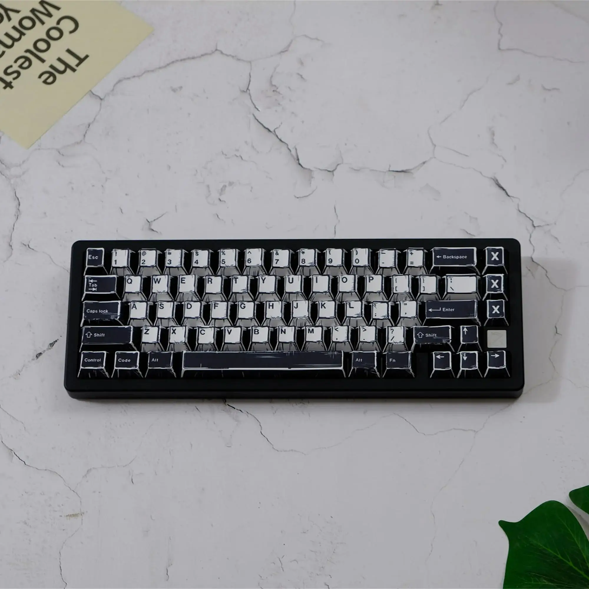 WOB Comics Style Keycaps 151 Keys PBT Material CHERRY Profile DYE-SUB Keycap For MX Switch Mechanical Keyboard ISO ANSI Layout