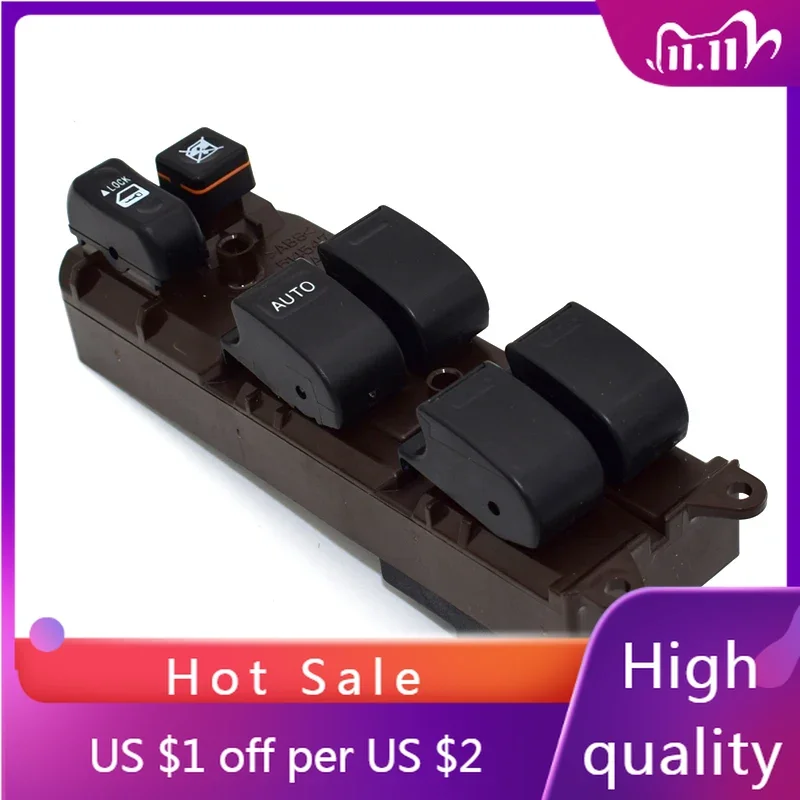 Electric Window Main Control Button Switch For TOYOTA HILUX VII Pickup 2005 2006 2007 2008/ 2009 2010 2011