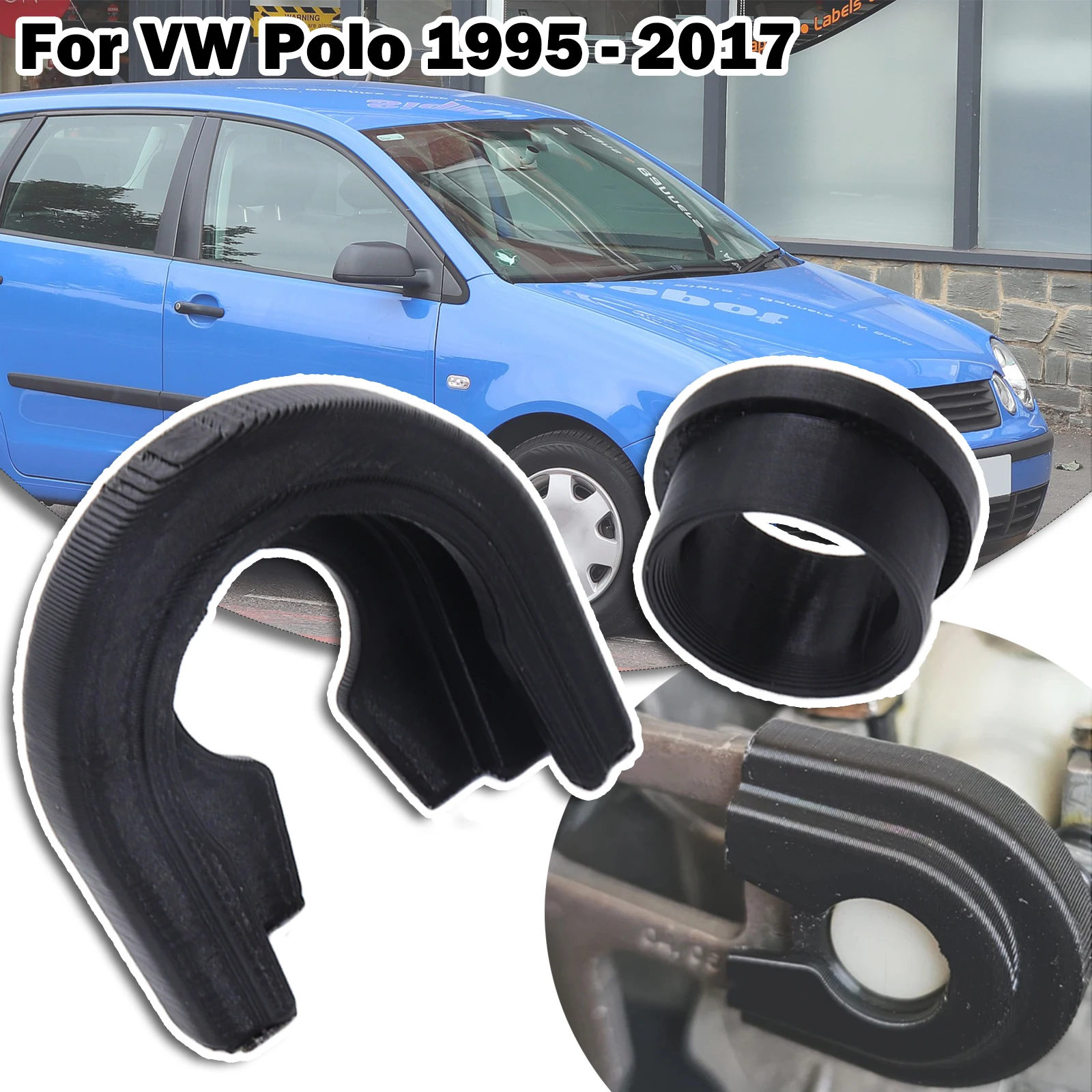 

2pcs For VW Polo Upgrade Hard Plastic Gearbox Bushing Manual Trans First Gear Head Shift Lever Bearing Repair Kit 1995 - 2017