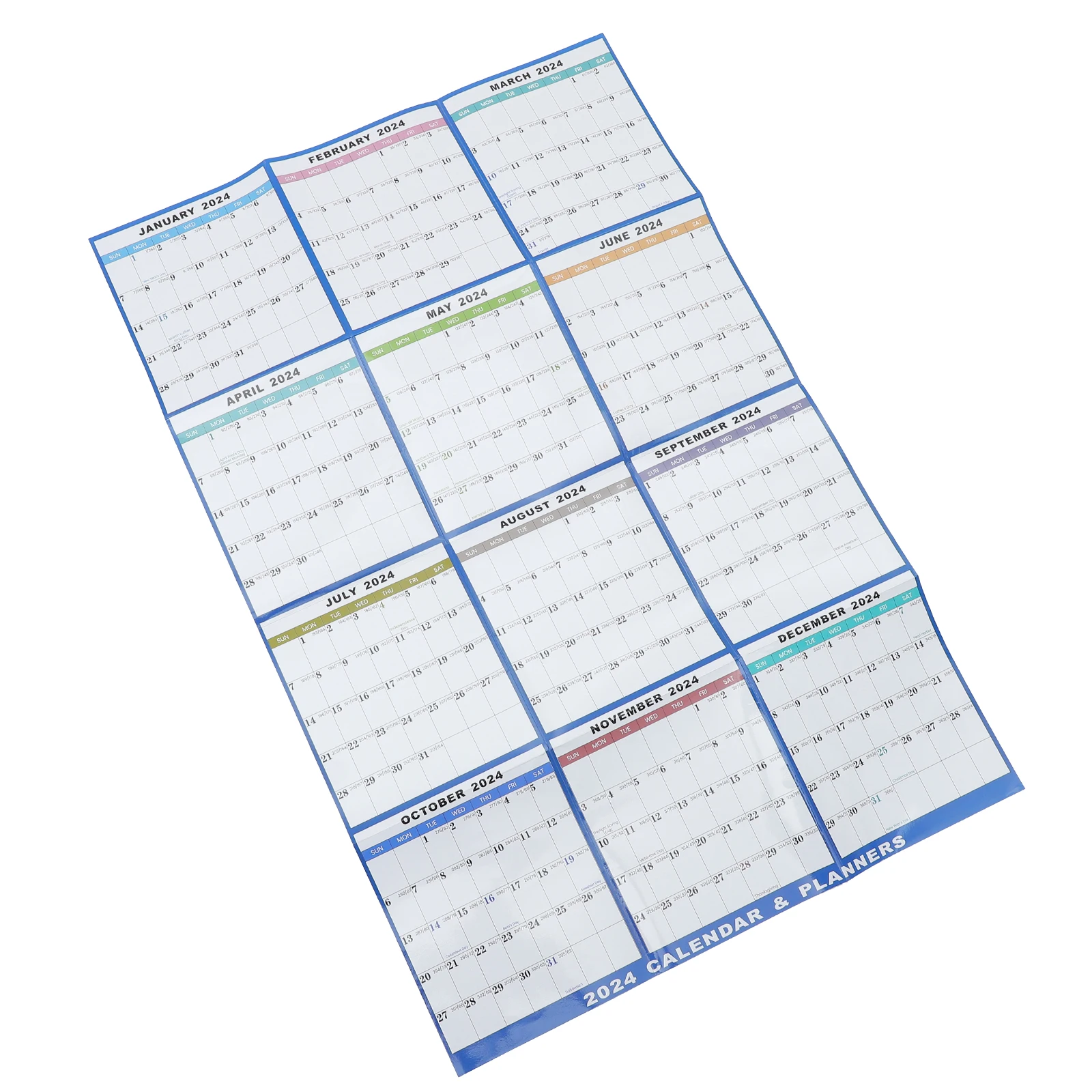 

1 set 1 Set Wall 2024 Large Hanging Dry Erase Monthly Organizer Home Use Appointment Planner Office Hanging