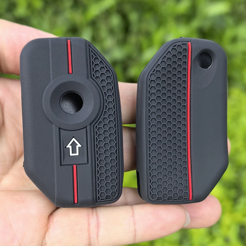 Silicone Key Case Cover Fob For BMW R1250GS R1200GS C400gt F750GS F850GS K1600B K1600GT R1200RS R1200RT F900R F900XR Motorcycle