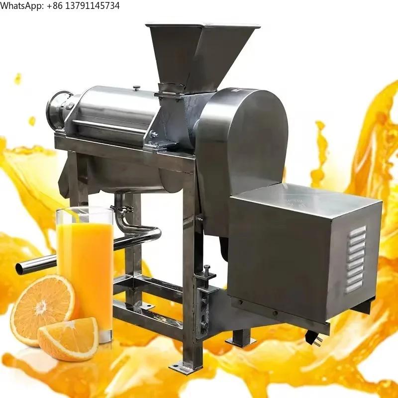 

Industrial Commercial Juicer Machine Stainless Steel Extractor for Apple Pineapple Lemon Orange - Heavy-Duty Fruit Juicer
