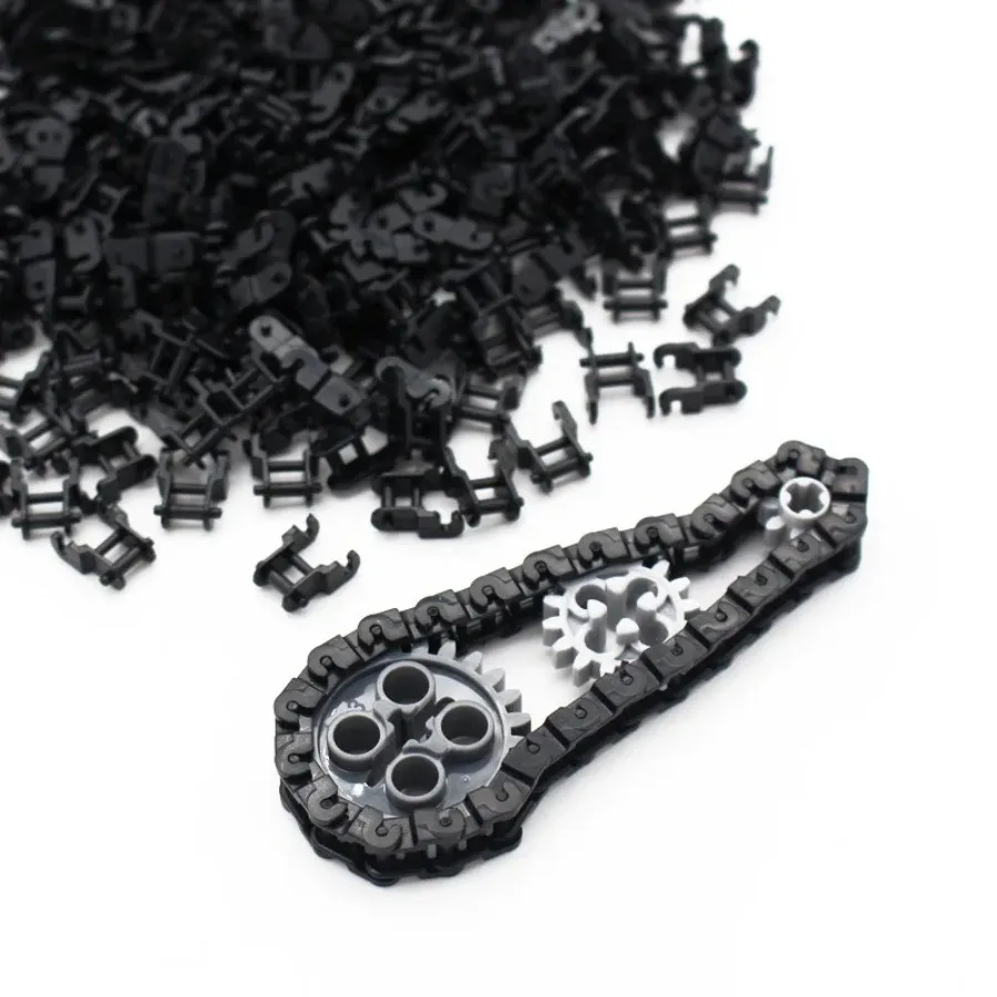 200pcs Technical Link Chain Building Blocks Truck Caterpillar Bracelet 3711 MOC Tank Parts Brick Construction Toys in Blocks