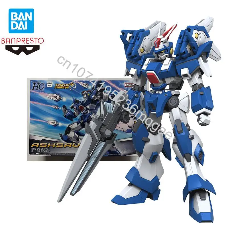 

В наличии Bandai HG 1/144 SUPER ROBOT WARS OG ASHSAVIOUR Фигурка в сборе, модель игрушки, коллекции, украшения, украшения, оригинал