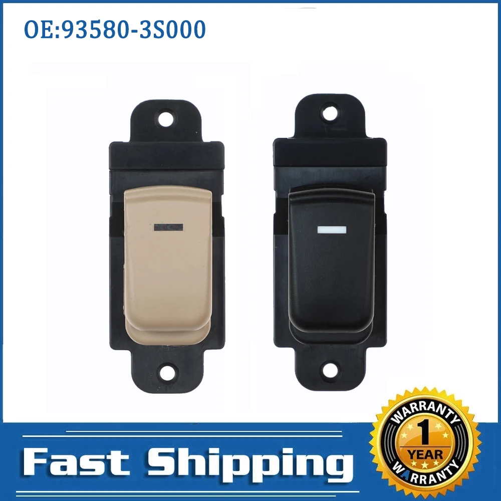 

Задний левый правый пассажирский Электрический переключатель управления стеклом, кнопка подъема для Hyundai Sonata 2011 2012 2013 2014 2015 93580-3S000