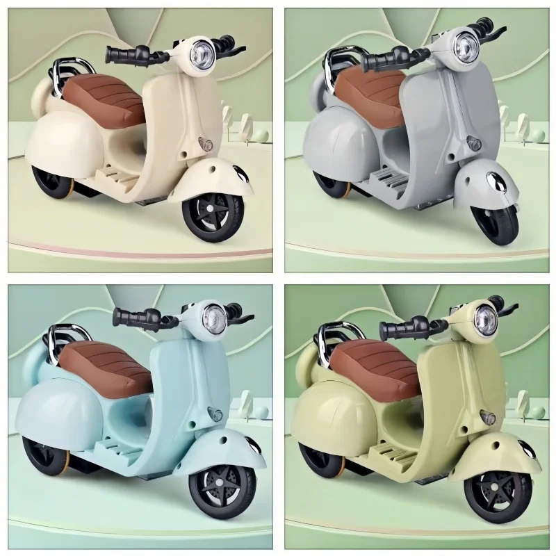 

New Arrival Hot Sale For Labubu Doll Flashy Spin Electric Motorcycle Toy Car Pet Toy Car Colorful Lights Toys Gifts In Stock