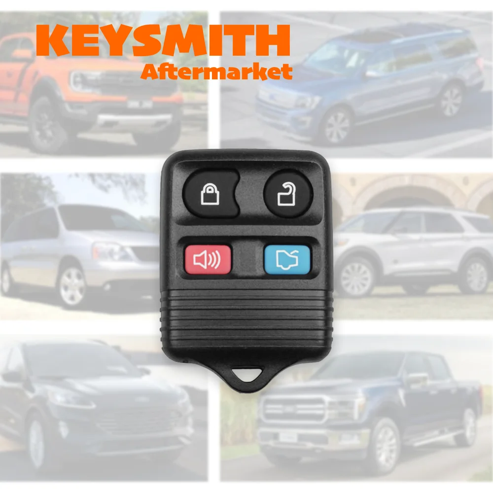 KEYSMITH 3/4 Button Remote Car Key CWTWB1U345 Keyless Entry Fob 315/433mhz For Ford Expedition Escape F Series Explorer Freestar