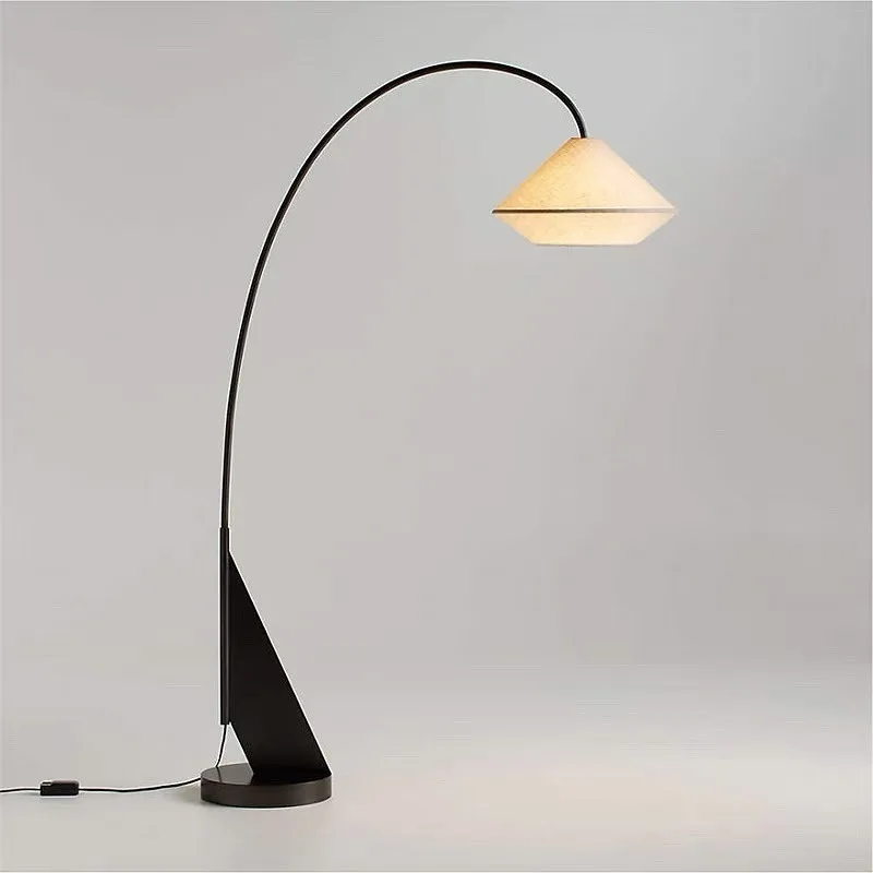 Fishing lamp floor lamp room modern simple creative exhibition hall floor lamp