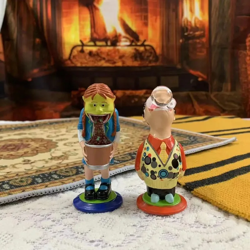 

Weasleys Wizard Wheezes Mini Puking Pastilles Рисунок из смолы Ремесло Настольные аксессуары Блювота Девушка Пузырь Мальчик Украшение из смолы Подарок