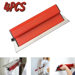 4Pcs Drywall Smoothing Spatula Skimming Flexible Blade Painting Finishing Skimming Blades Building Tool Wall Plastering Tools