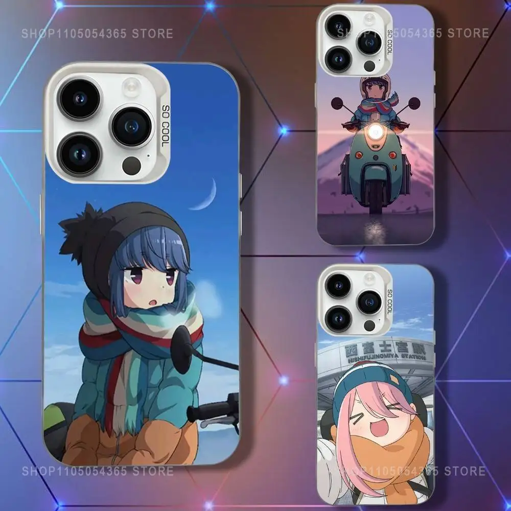 

Y-Yurus Anime C-Camps Phone Case For iPhone 16,15,14,13,12,11,Pro,XS,Max,Plus,Mini,SE White Candy Matte Shockproof Cover