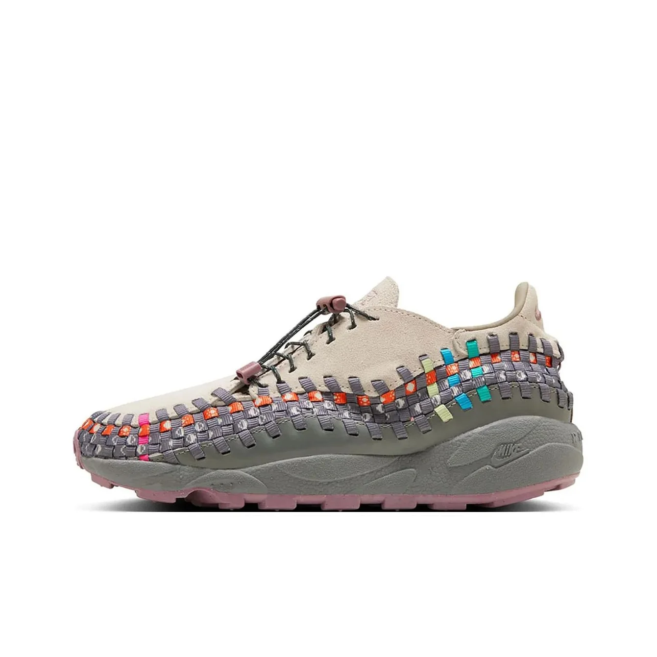 Nike Air Footscape Casual Shoes Unisex Low Top Beige Gray HF0351-120