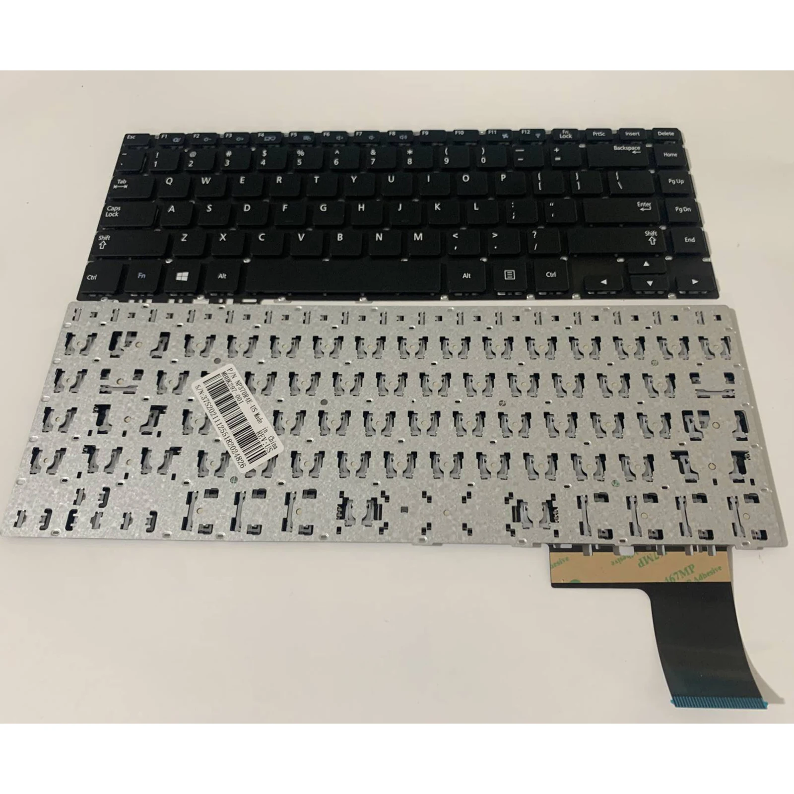 for Samsung NP450R4Q 450R4Q NP370R4E 370R4E Laptop keyboard US Layout