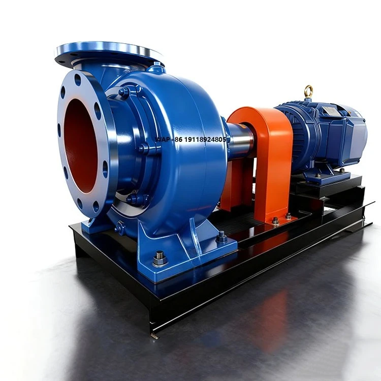 Pond Pumping Industrial Drainage Pump Electric High Flow High-lift 6 Inch Agricultural Irrigation Water Pump