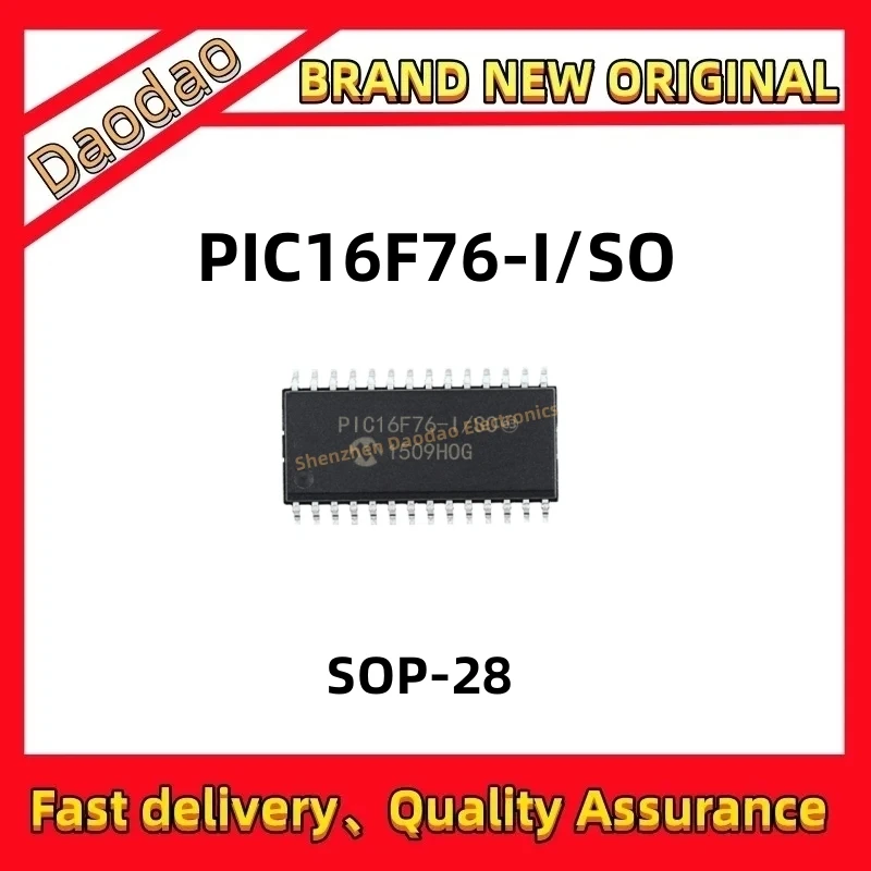 

5Pcs PIC16F76-I/SO PIC16F76 SOP-28 New original microcontroller IC chips