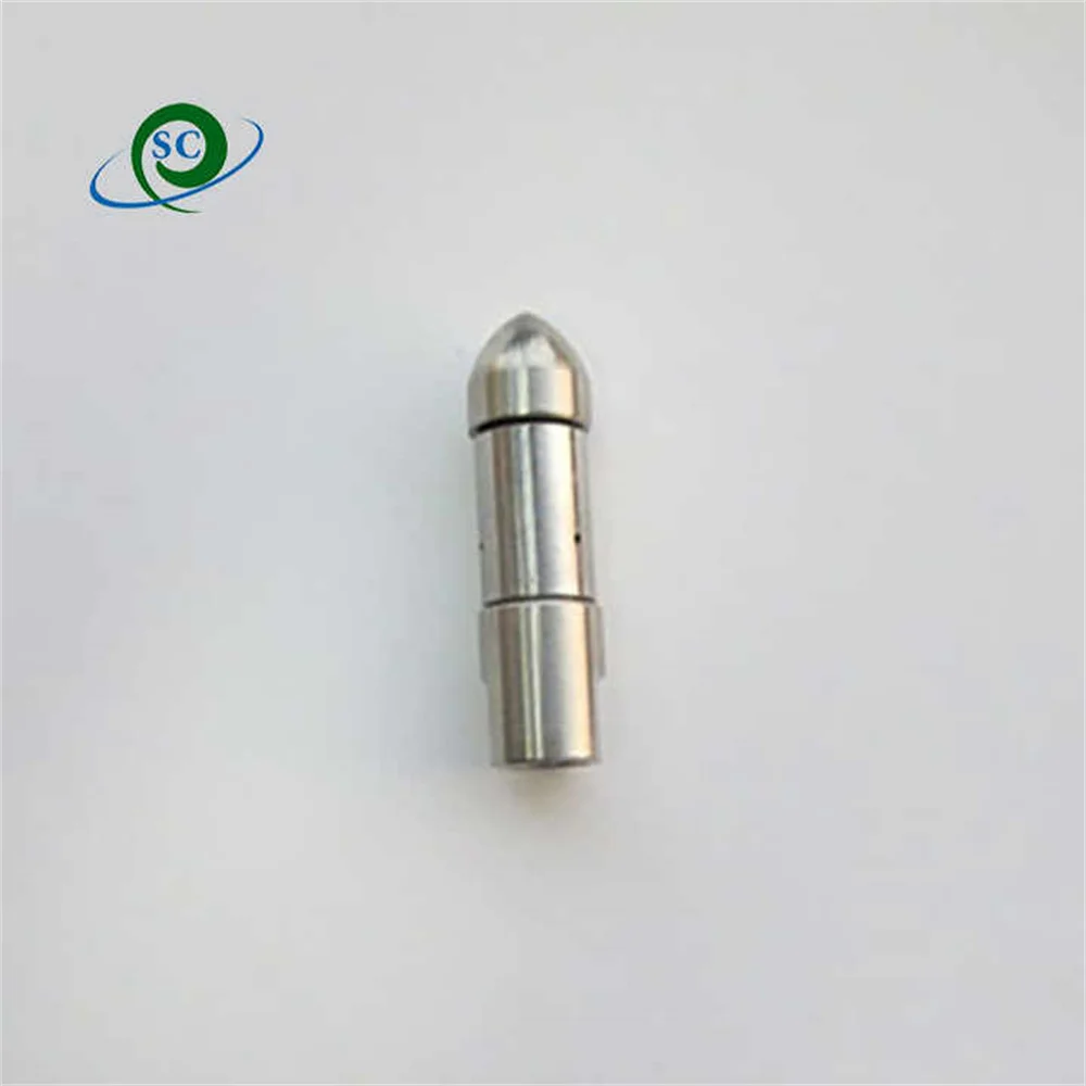 high pressure condenser pipe cleaning spinning nozzle Self-Rotary Nozzle For Boiler Heat Exchanger Pipe Cleaning